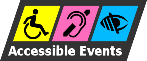 Accessible Events Logo - to HOME page